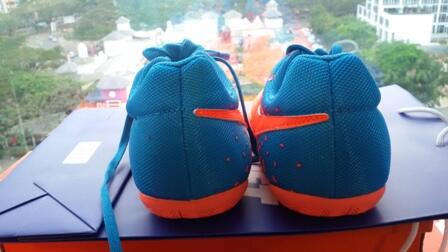 Sepatu Futsal Elastico Blue Orange 350k Nego!