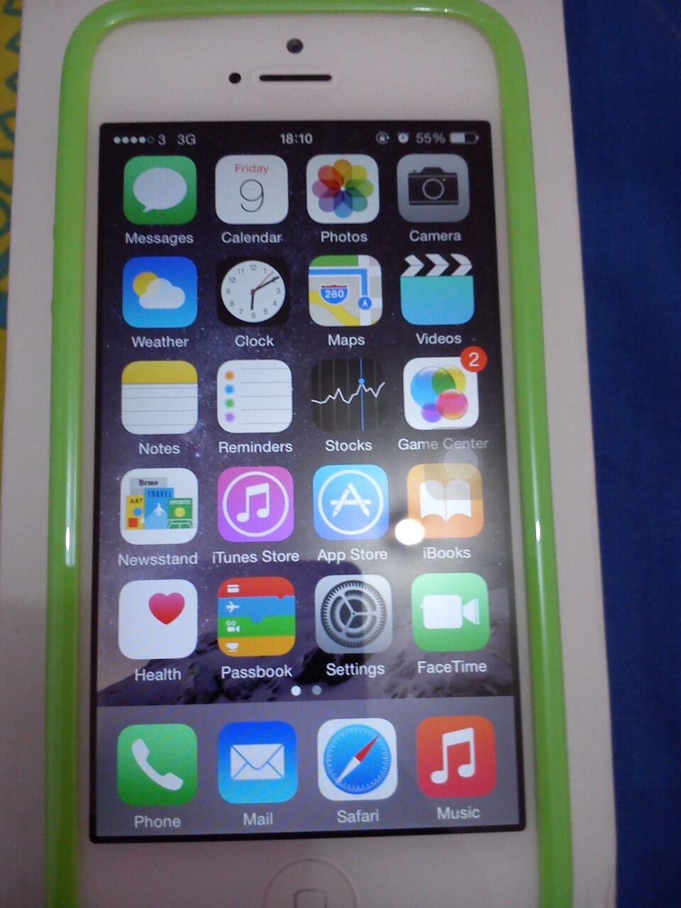 Iphone 5 32 GB White Mulus Factory Unlocked (FU)