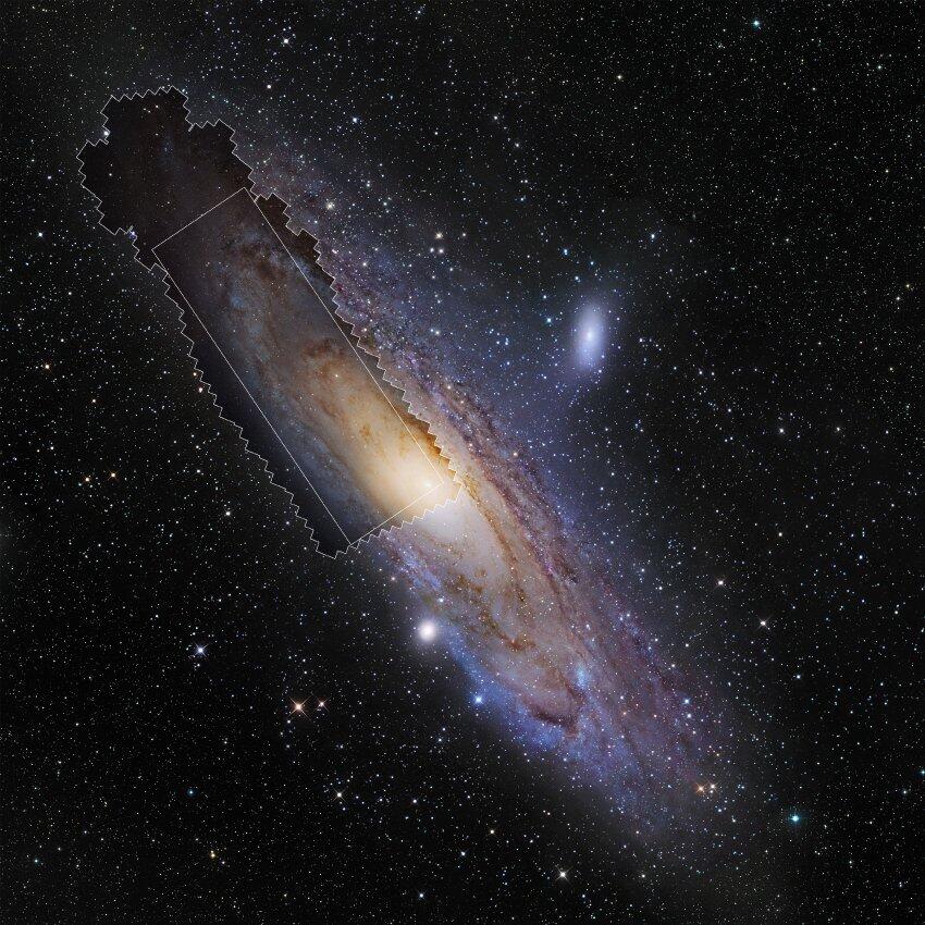 Seperti apa Galaksi Andromeda terlihat dengan 1.5 Gigapixel?