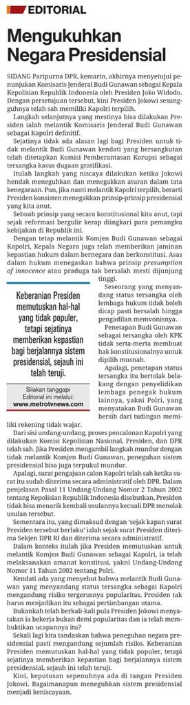 Editorial Media Indonesia &#91;Metro TV&#93; Pagi ini