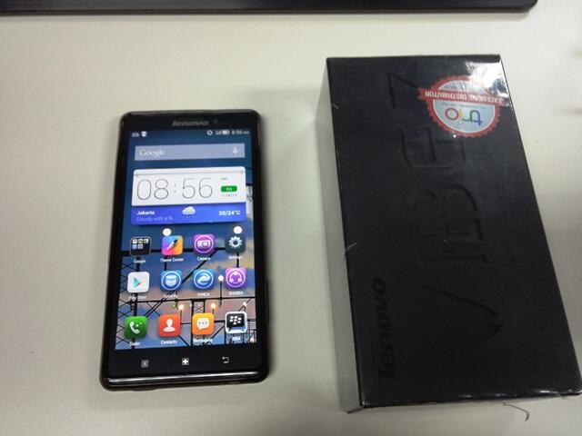 ##Lenovo Vibe Z K910L LTE Titanium Black Like New Fullset Garansi s.d. Nov 2015##
