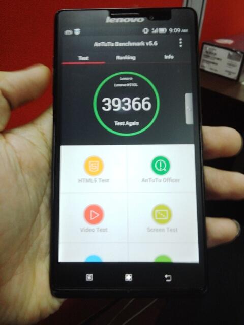 ##Lenovo Vibe Z K910L LTE Titanium Black Like New Fullset Garansi s.d. Nov 2015##