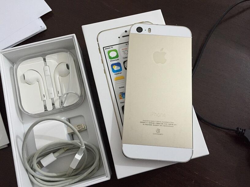 Apple Iphone 5S 32GB GOLD (Full Set)