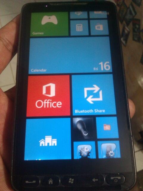 HTC HD 2 DUAL OS