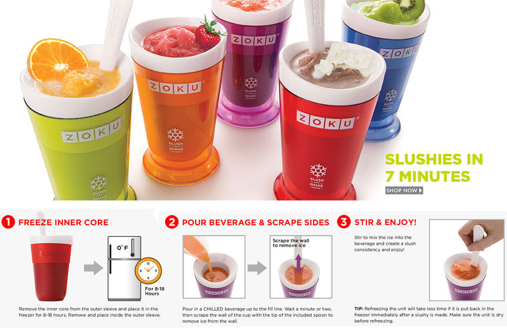 Zoku Slush and Shake Ice Maker!!!! SERUNYA BIKIN ICE CREAM SENDIRI ^^
