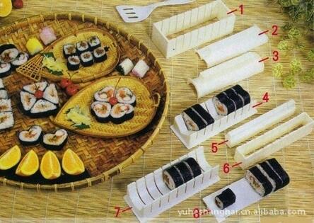Sushi Tool Set !!!! BIKIN SUSHI SENDIRI YUK.... :)