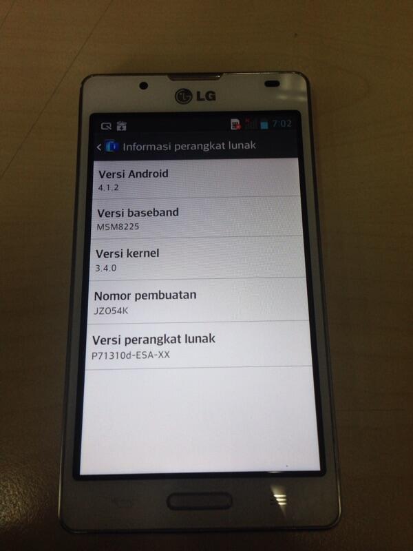 Hp Android LG Optimus L7 II White fullset muluuusss