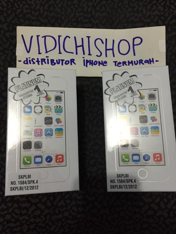 Ready new iphone 5s 16gb silver garansi platinum 1 tahun