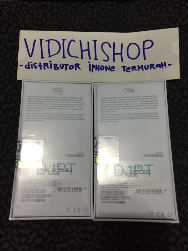 Ready new iphone 5s 16gb silver garansi platinum 1 tahun