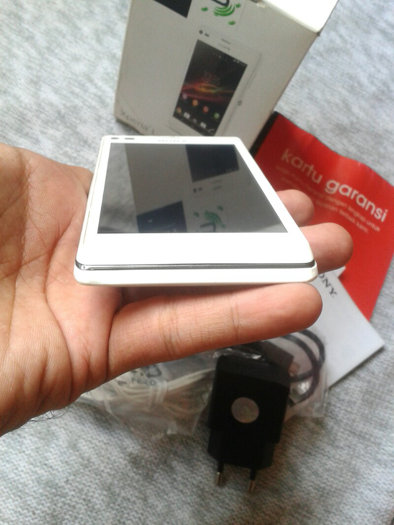 Sony Xperia L C2105 White Muluss Garansi Tam 10 Lagi Murah Aja Rekber Welcome