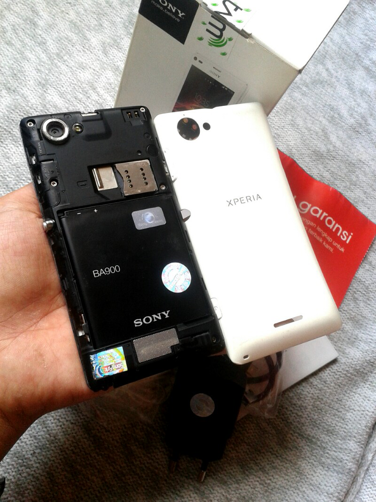 Sony Xperia L C2105 White Muluss Garansi Tam 10 Lagi Murah Aja Rekber Welcome