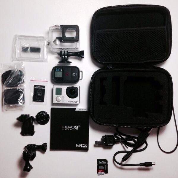 WTS GOPRO HERO 3+ BLACK EDITION MULUS BANYAK BONUS