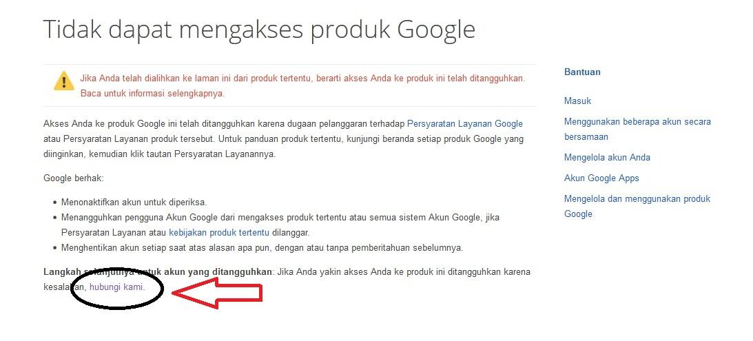 HELP... Cara mengembalikan Account Blogspot yang dihapus.