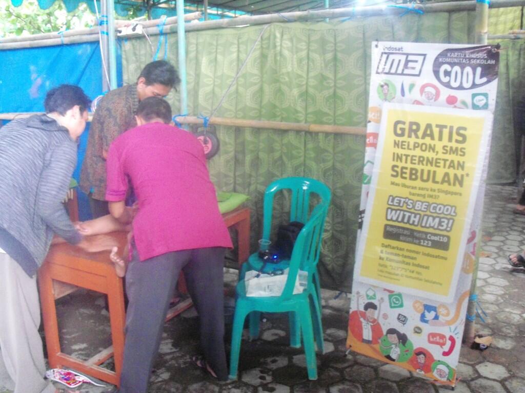 Sunatan Masal Bersama Forum ICITY Kerja Bareng DKM Masjid Arjawinangun-Cirebon
