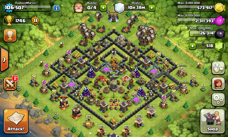 ::::|★★★&#91;Clash Of Clans&#93; &quot;Officially Farming&amp;War Clan: Ins-Think&quot;★★★|::::