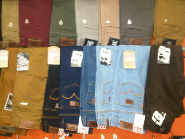 JEANS & CHINO | LEVIS DC ZARA KICKDENIM PSD WRANGLER | ONLY 100K BANDUNG