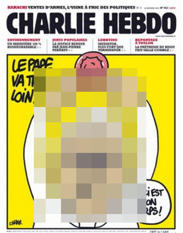 Inilah 10 Kartun Terheboh Yang Pernah Dimuat Charlie Hebdo