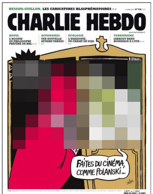 Inilah 10 Kartun Terheboh Yang Pernah Dimuat Charlie Hebdo