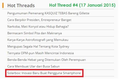 Solarbox: Inovasi Baru Buat Pengguna Smartphone