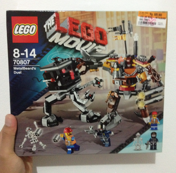 Lego Movie MetalBeard - MetalBeard's Duel (70807) BRAND NEW