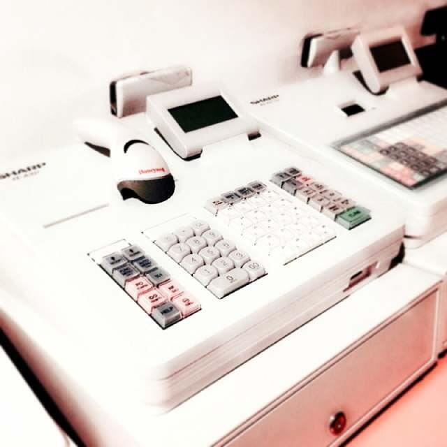 CASHREGISTER INCLUDE SCANNER SHARP XE-A307
