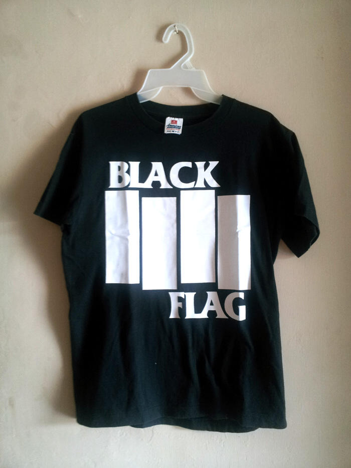 T-shirt / Kaos Merch Band Black Flag, Led Zeppelin, QOTSA Original Rare FREE ONGKIR