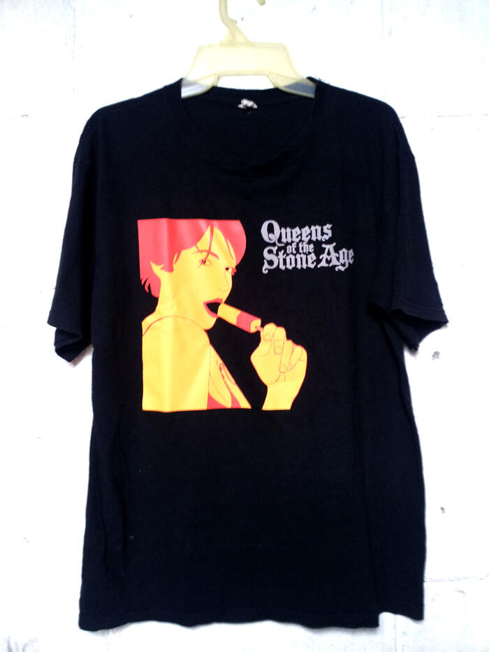T-shirt / Kaos Merch Band Black Flag, Led Zeppelin, QOTSA Original Rare FREE ONGKIR