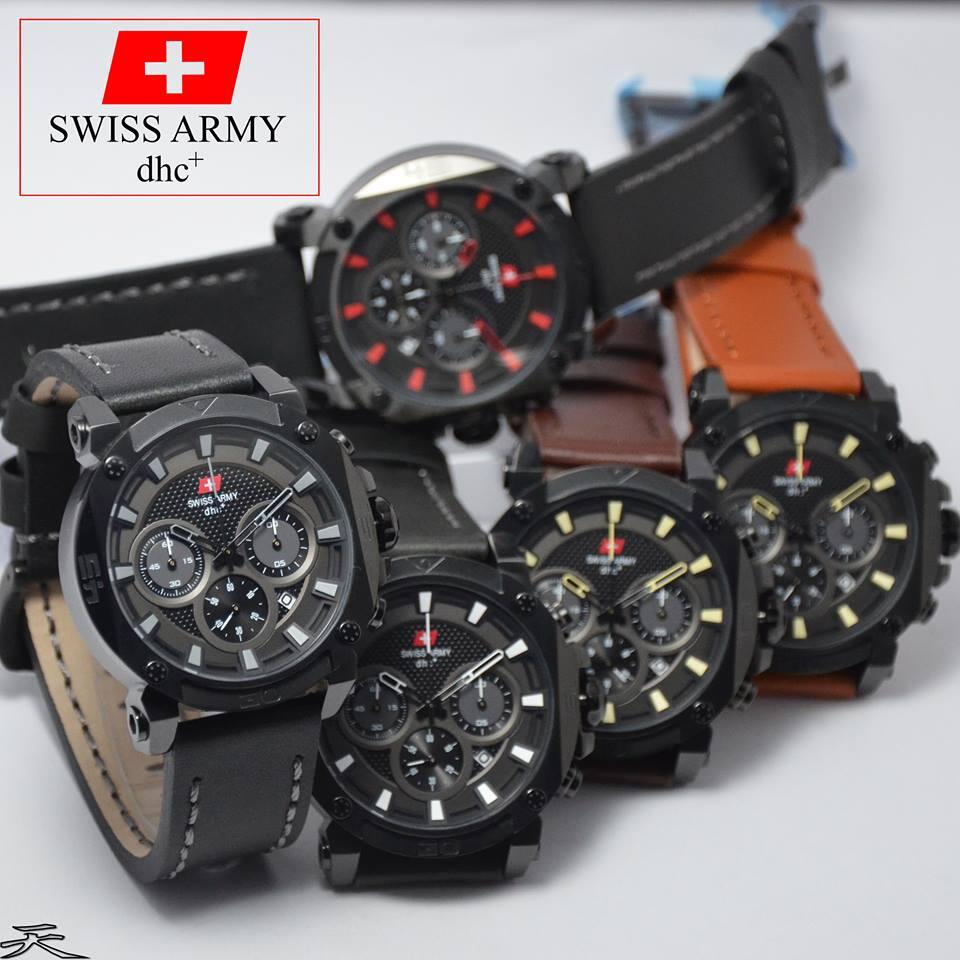 jual jam tangan swiss army dhc kanvas rantai kulit harga jual jam tangan swiss army dhc kanvas rantai kulit harga