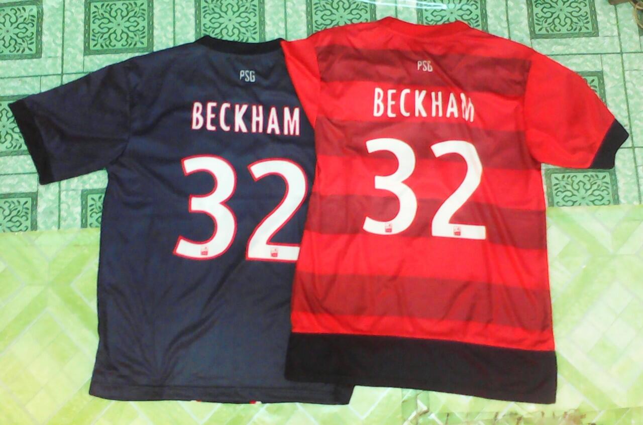 Jersey PSG 2012/2013 Beckham KW Lokal Multisport NEW