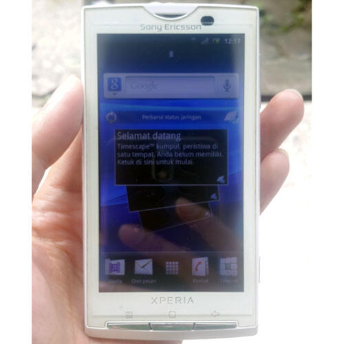 Sony Ericsson Xperia x10i Batangan Ada Minus Dikit Bandung