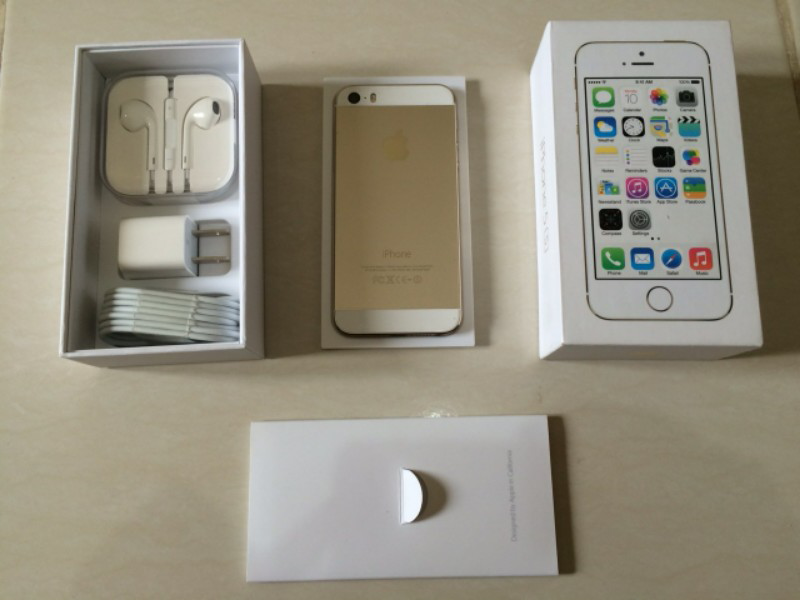 iPhone 5s Verizon gold 64gb gsm cdma second