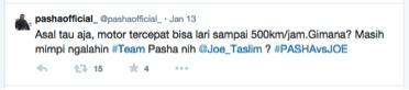 Pasha Ungu Dan Joe Taslim Ribut DI Twitter Gan 