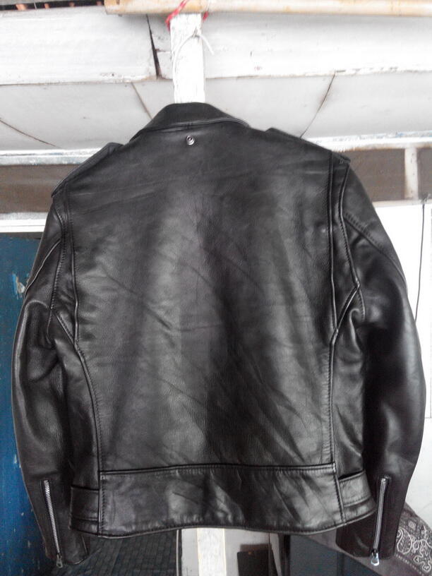 JAKET KULIT|LEATHER JACKET SCHOTT 613 ONE STAR|CAFE RACER|ROCKER|BIKERS MULUSSS