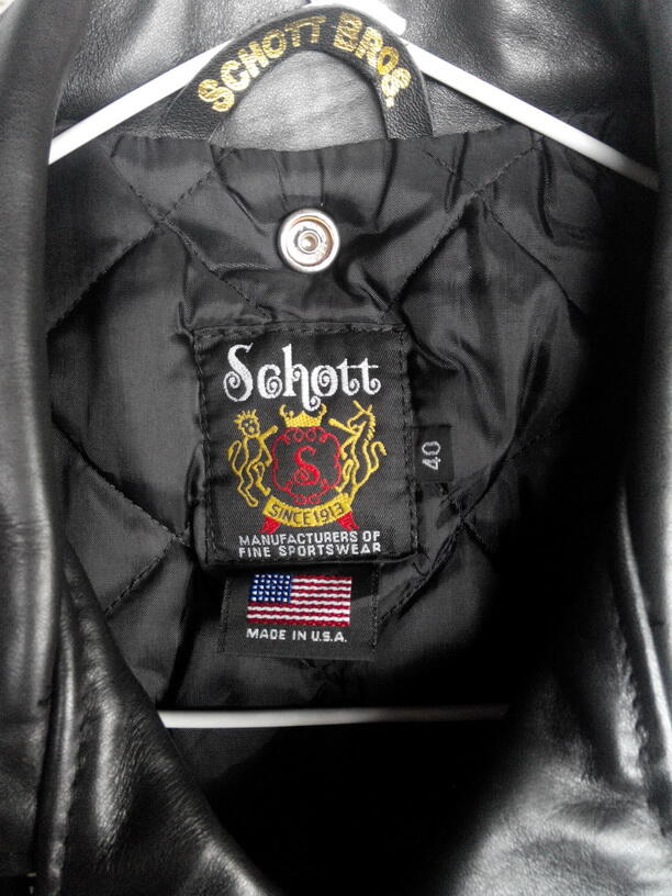 JAKET KULIT|LEATHER JACKET SCHOTT 613 ONE STAR|CAFE RACER|ROCKER|BIKERS MULUSSS