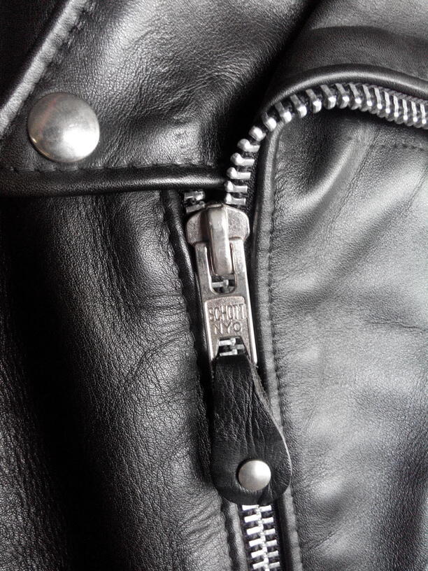 JAKET KULIT|LEATHER JACKET SCHOTT 613 ONE STAR|CAFE RACER|ROCKER|BIKERS MULUSSS