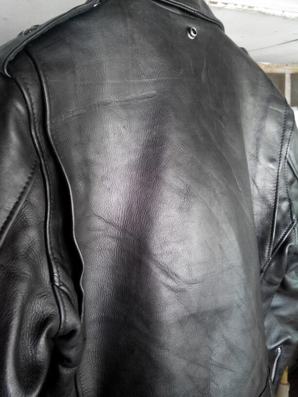 JAKET KULIT|LEATHER JACKET SCHOTT 613 ONE STAR|CAFE RACER|ROCKER|BIKERS MULUSSS