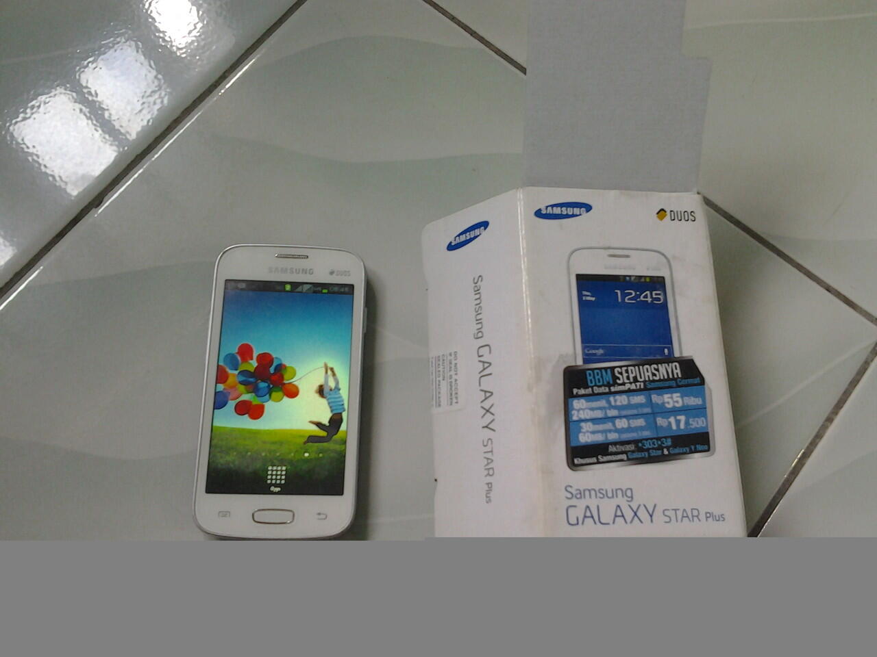 JUAL HP SAMSUNG STAR PLUS DUOS SECOND MULUS & MURAH..