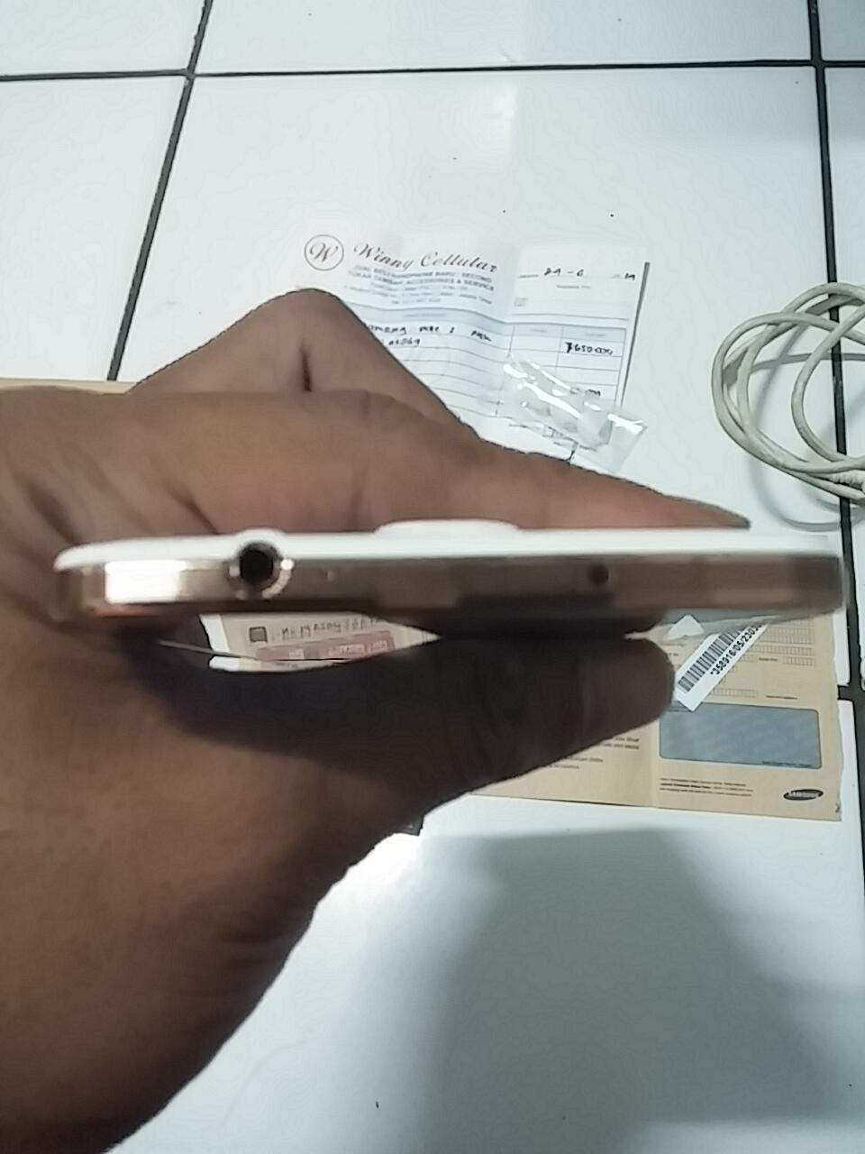 samsung galaxy note3 rose gold white mulus garansi panjang