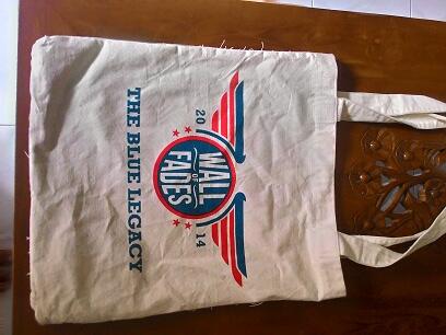 WTS KAOS WALL OF FADES (WOF) 2014 size L dan TOTE BAG WOF 2014!! MURAH!!