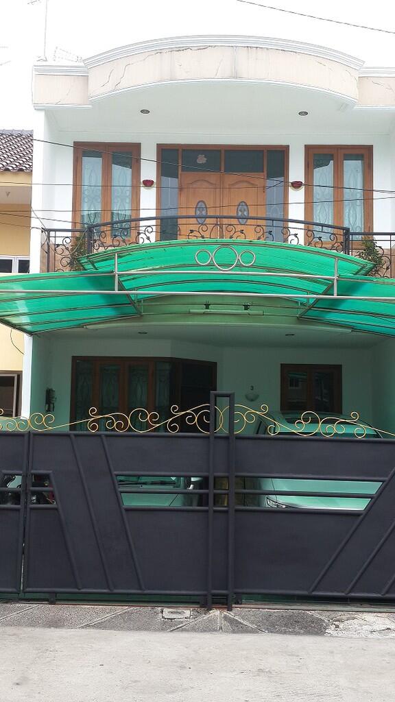 DIJUAL RUMAH SUNTER PARADISE TAHAP 2 - LT 6X18 - 2.5 LANTAI - HADAP UTARA