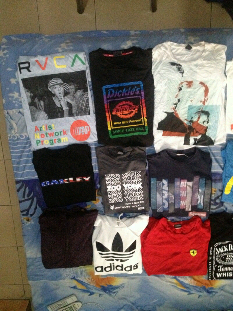 RVCA dickies west andy warhol oakley supreme jack daniels
