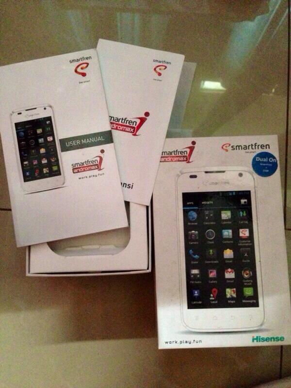 Jual Smartfren Andromax i Hitam Second Murah