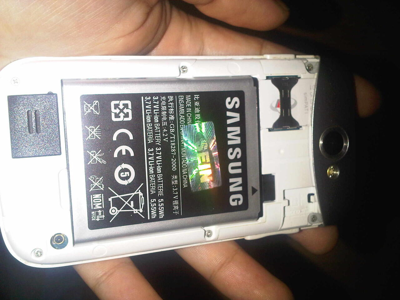 Samsung Galaxy W (wonder) White Gt-i8150