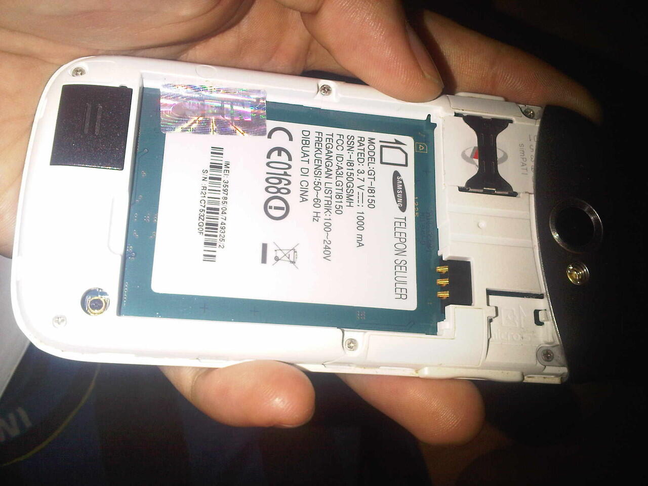 Samsung Galaxy W (wonder) White Gt-i8150