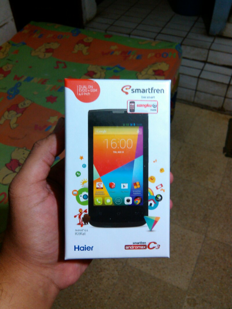 Smartfren Andromax C3 Baru (Dapet Hadiah)