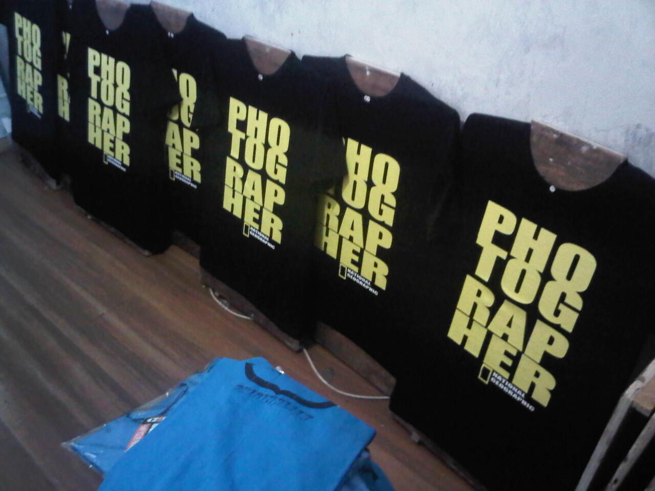 VENDOR KAOS NATIONAL GEOGRAPHIC,BISA BRAND /LABEL SENDIRI