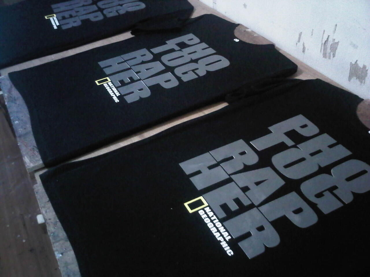 VENDOR KAOS NATIONAL GEOGRAPHIC,BISA BRAND /LABEL SENDIRI