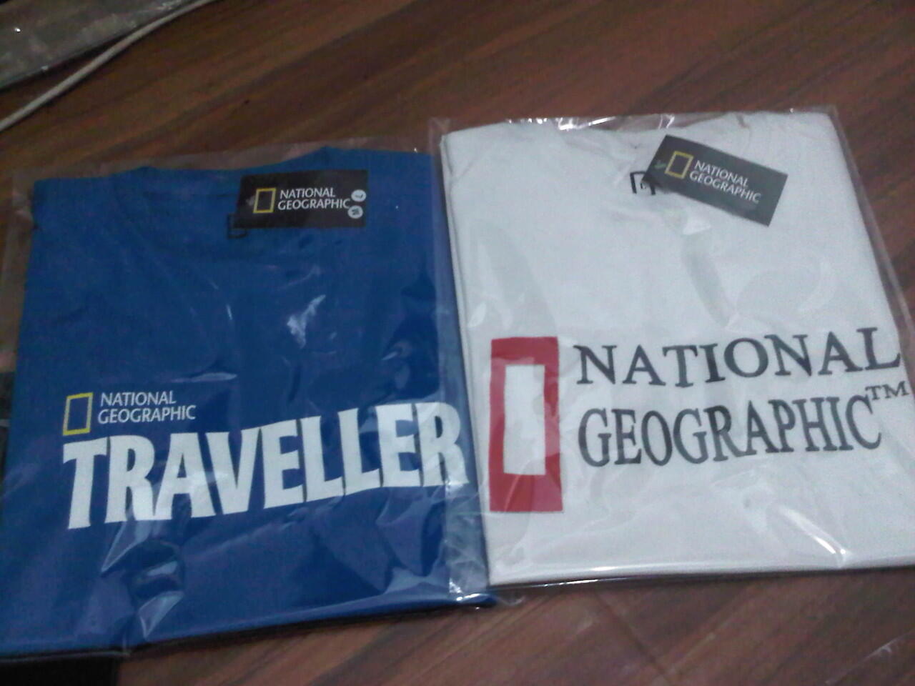 VENDOR KAOS NATIONAL GEOGRAPHIC,BISA BRAND /LABEL SENDIRI