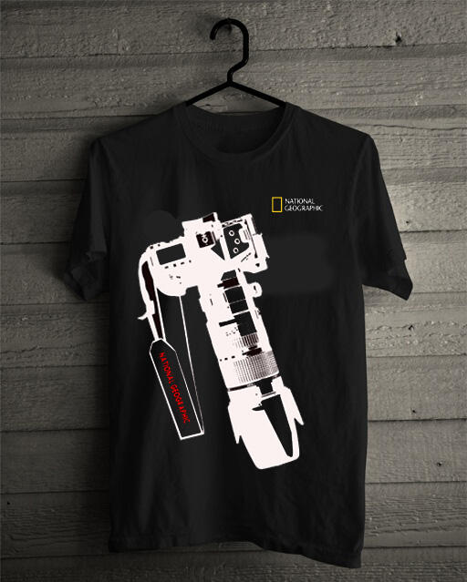 VENDOR KAOS NATIONAL GEOGRAPHIC,BISA BRAND /LABEL SENDIRI