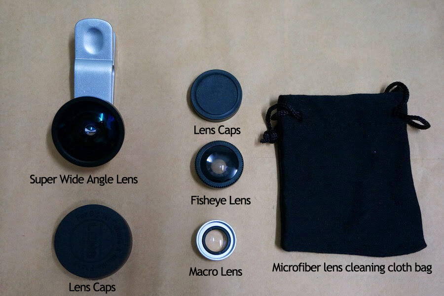 Lensa Handphone Smartphone Phablet Universal Clip 3 in 1 Photo Lens Keren Ngk Pasaran